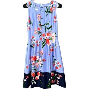 |EUC| VINCE CAMUTO Floral Fit and Flare Dress